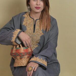 Hand embroidered Pheran set